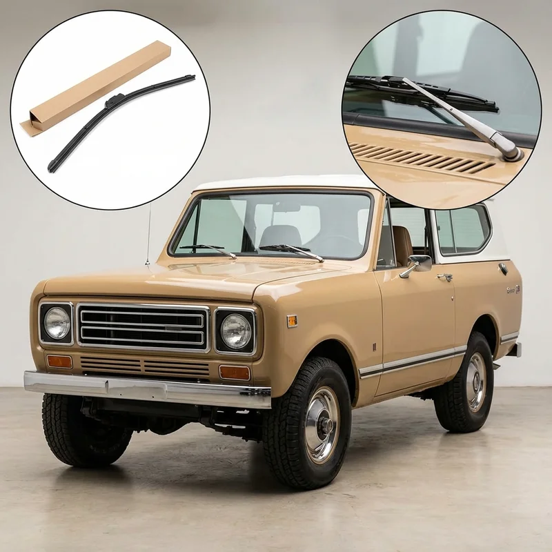 Driver Side Wiper Blade for International Scout II (1974 - 1980) - 1